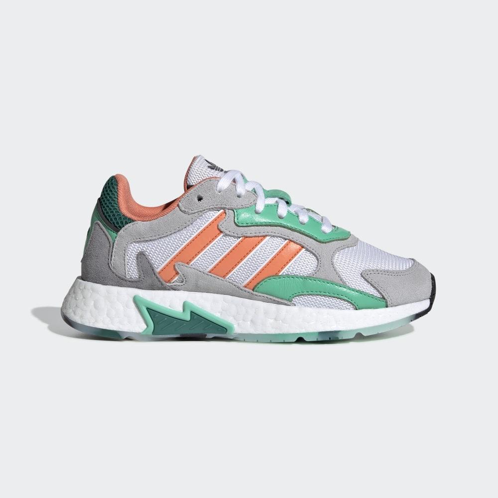 Adidas Boys' Tresc Run Originals Shoes White/Coral/Grey Ireland EF7650